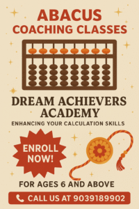Abacus Coaching Classes in Nagod _Dream Achievers_academy_Nagod